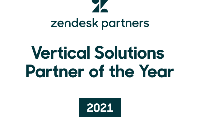 2021 Zendesk Vertical Solutions Partner of the Year